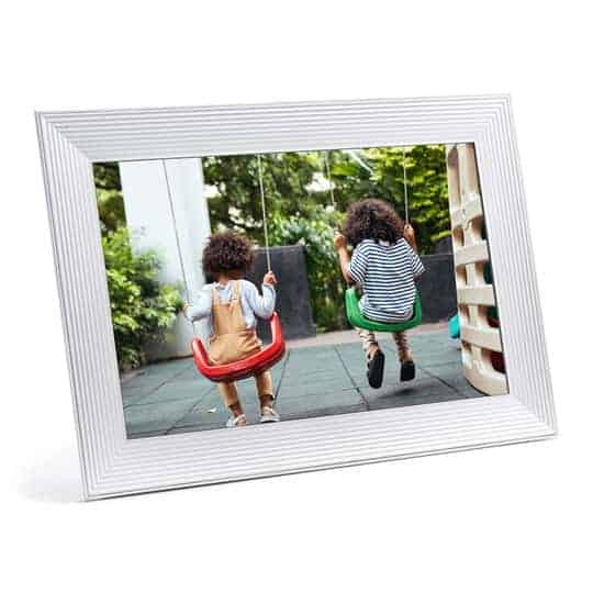 Aura Carver Luxe 10.1 Digital Photo Frame (Sea Salt)